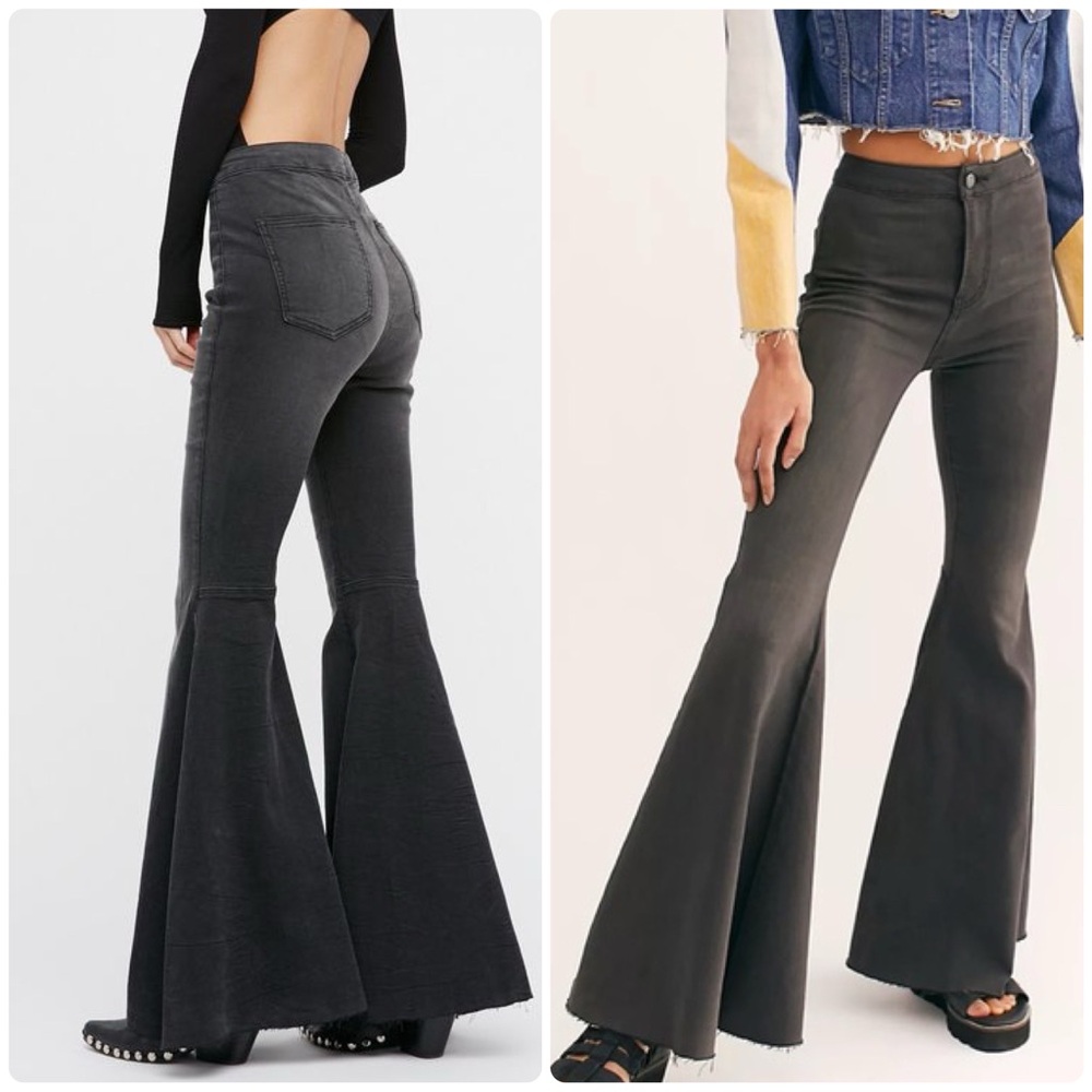 Free People Just Float On Flare Jeans